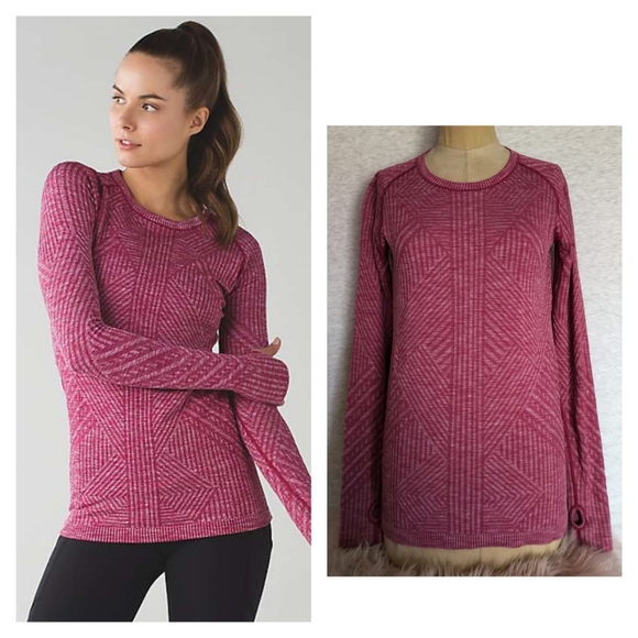 Lululemon Rest Less Pullover - Heathered Berry Rumble - Picture 1 of 8